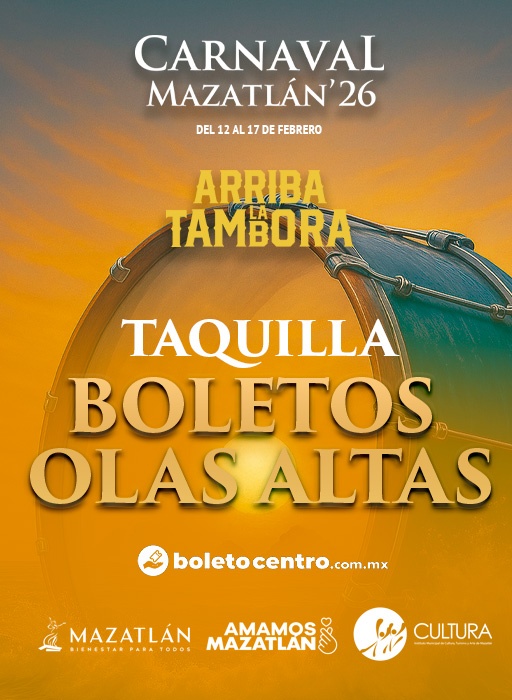 OLAS ALTAS 14/FEB - CARNAVAL MAZATLÁN 2026